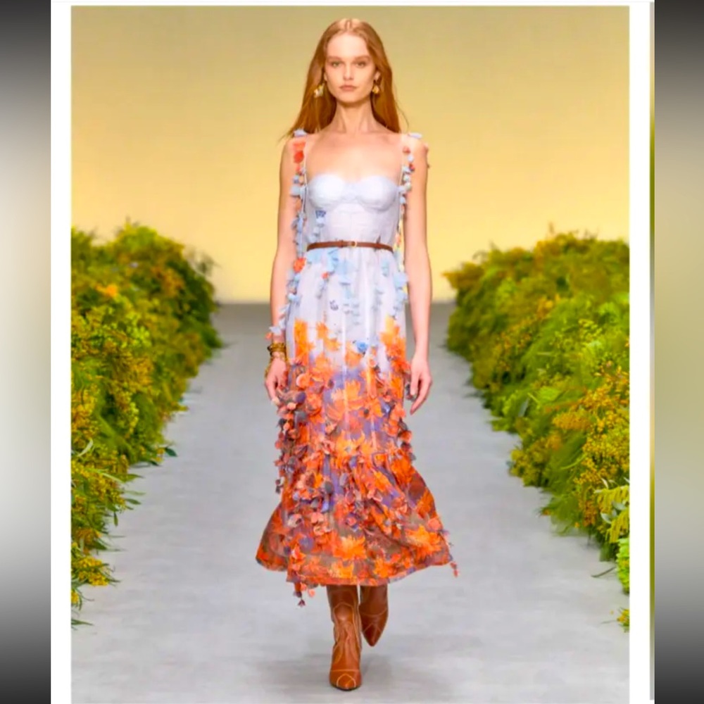 Zimmermann Botanica Petal Dress Sz 0